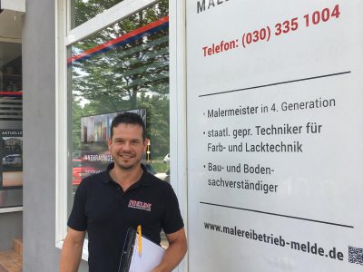 Alexander Ilija Melde, Geschäftsführer Malereibetrieb Melde GmbH & Co. KG